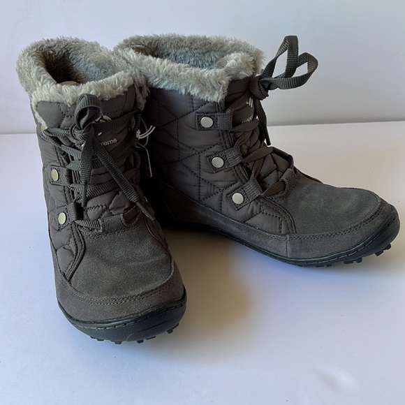 Columbia Minx Shorty Omni Heat Shale boots Waterresisstant New 6